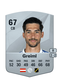 Leo Greiml Common 67 OVR