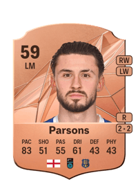 Connor Parsons Rare 59 OVR
