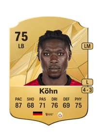 Derrick Köhn Rare 75 OVR