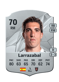 Larrazabal Rare 70 OVR