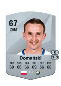 Maciej Domański Common 67 OVR