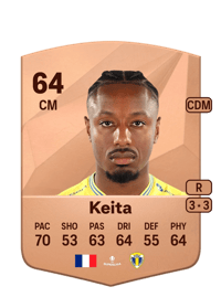 Tidiane Keita Common 64 OVR