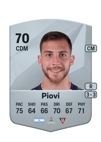 Ezequiel Piovi Common 70 OVR