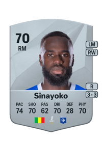 Lassine Sinayoko Common 70 OVR
