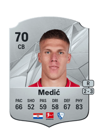 Jakov Medić Rare 70 OVR