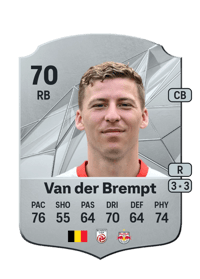 Ignace Van der Brempt Rare 70 OVR