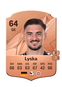 Arthur Lyska Rare 64 OVR