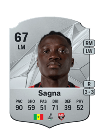 Amadou Sagna Rare 67 OVR