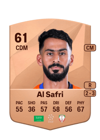 Abdulrahman Al Safri Common 61 OVR