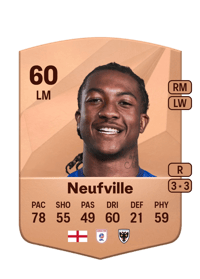 Josh Neufville Common 60 OVR
