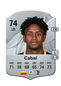 Juan David Cabal Rare 74 OVR