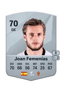 Joan Femenías Common 70 OVR