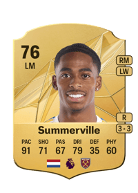 Crysencio Summerville Rare 76 OVR