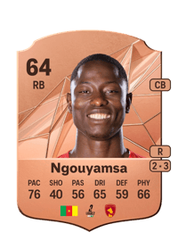 Ahmad Ngouyamsa Rare 64 OVR