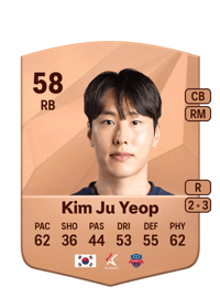 Kim Ju Yeop Common 58 OVR