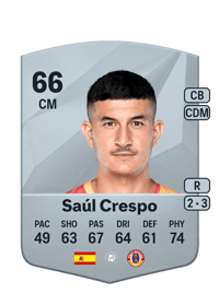 Saúl Crespo Common 66 OVR