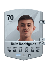 Ramiro Ruiz Rodríguez Common 70 OVR