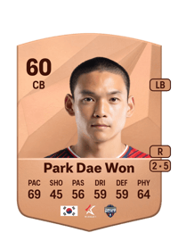 Park Dae Won Common 60 OVR
