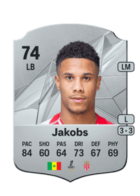 Ismail Jakobs Rare 74 OVR