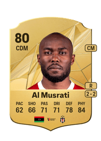 Ali Al Musrati Rare 80 OVR