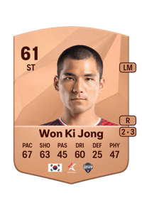 Won Ki Jong Common 61 OVR