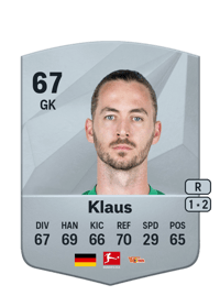 Carl Klaus Common 67 OVR