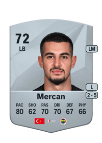 Levent Mercan Common 72 OVR
