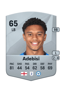 Rio Adebisi Common 65 OVR