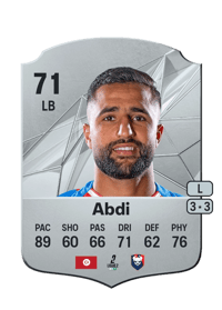 Ali Abdi Rare 71 OVR