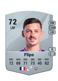 Alexis Flips Common 72 OVR