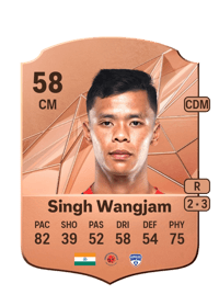 Suresh Singh Wangjam Rare 58 OVR