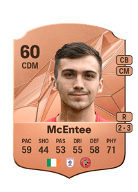 Oisín McEntee Rare 60 OVR