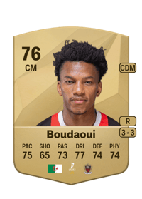 Hicham Boudaoui Common 76 OVR