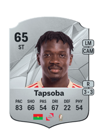 Abdoul Fessal Tapsoba Rare 65 OVR