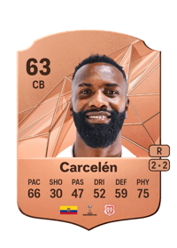 Edison Carcelén Rare 63 OVR