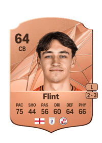 Josh Flint Rare 64 OVR