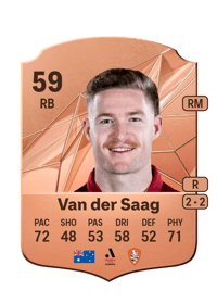 Harry Van der Saag Rare 59 OVR