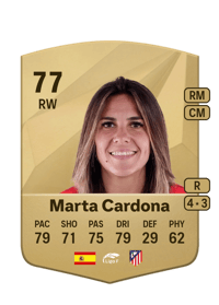 Marta Cardona Common 77 OVR