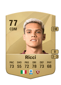 Samuele Ricci Common 77 OVR