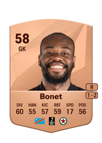 Pépé Bonet Common 58 OVR