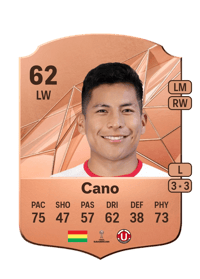 Erick Cano Rare 62 OVR