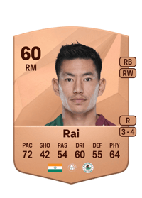 Asish Rai Common 60 OVR