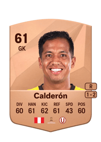José Aamet Calderón Common 61 OVR