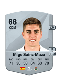 Íñigo Sainz-Maza Common 66 OVR