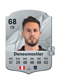 Alec Deneumostier Rare 68 OVR