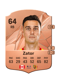 Dominick Zator Rare 64 OVR