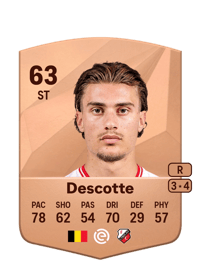Anthony Descotte Common 63 OVR