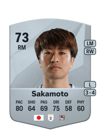 Tatsuhiro Sakamoto Common 73 OVR