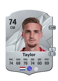 Kenneth Taylor Rare 74 OVR