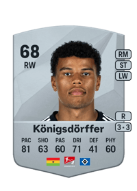 Ransford-Yeboah Königsdörffer Common 68 OVR